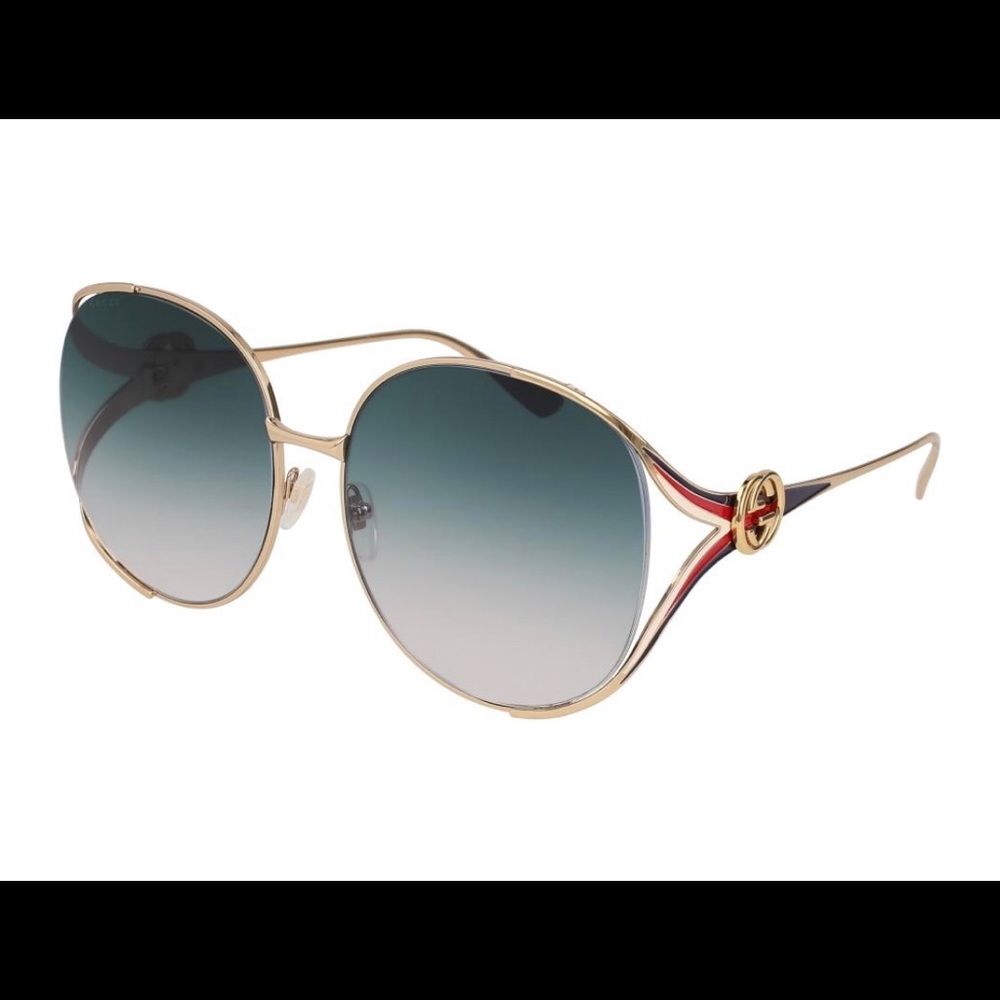 Gucci Gold Sun Glasses. No returns.